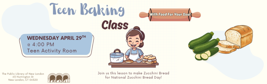 Teen Cooking Class 4/29 at 4PM