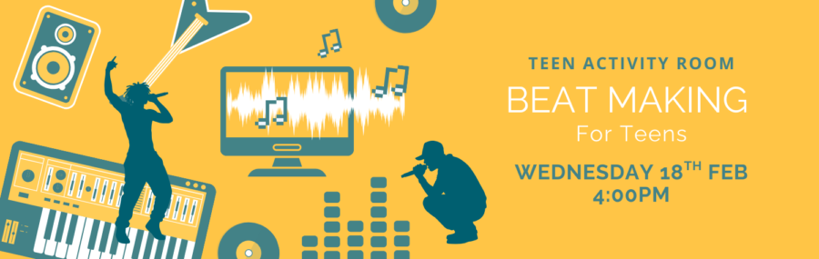 Beat Making for Teens 2/18 4pm
