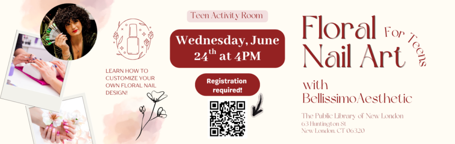 Teen Nail Art 6/24 at 4PM